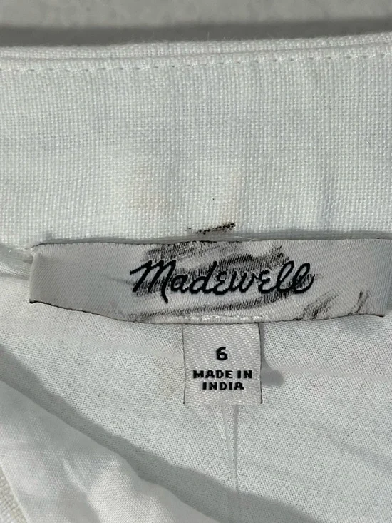 Madewell NWT Eyelet Embroidered Maxi Skirt Size 6 in Salt - Picture 9 of 16